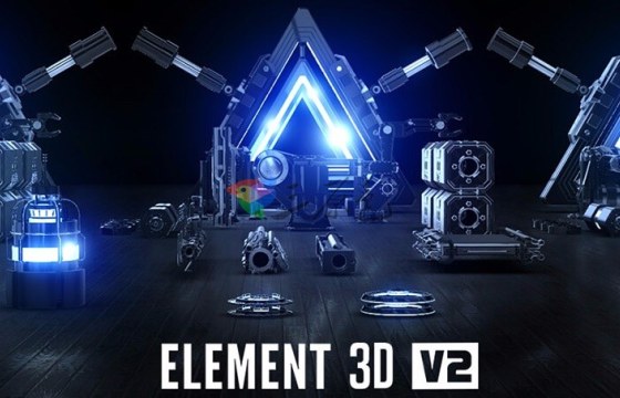 Ae三维E3D插件 Element 3D v2.2.2.2168 中英文 一键安装版 Win