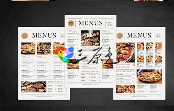 PSD模板 酒店饭店菜单产品介绍页模板
