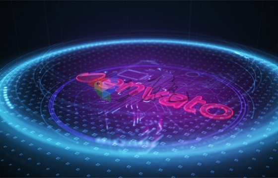 AE模板 激光光线科幻冲击波Logo标示 Technology Logo
