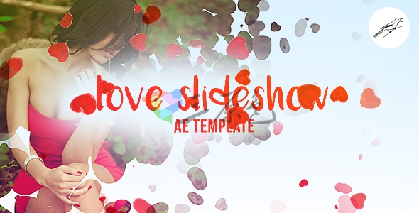 AE模板 温馨浪漫爱情婚礼主题相册 Videohive Love Slideshow Ae 模板-第1张
