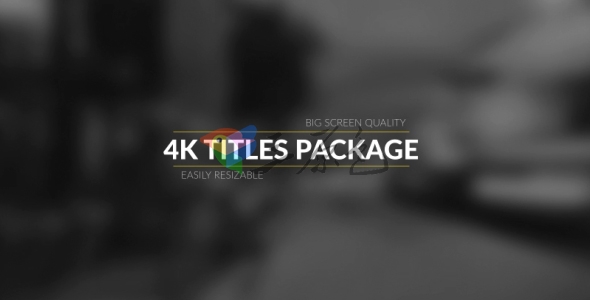 AE模板 4K电视广播文字字幕标题工具包 Broadcast Titles Package Ae 模板-第1张