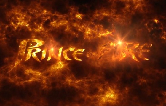 AE模板 火焰发光文字LOGO特效片头动画 Prince of Fire logo