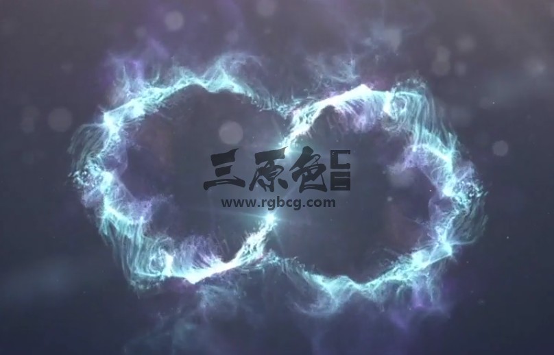 AE模板 粒子光效能源LOGO标志2合1 Energy logo 2 in 1 Ae 模板-第1张