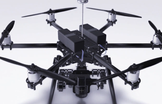 AE模板 – 专业无人机动画变形LOGO显示片头 Professional drone