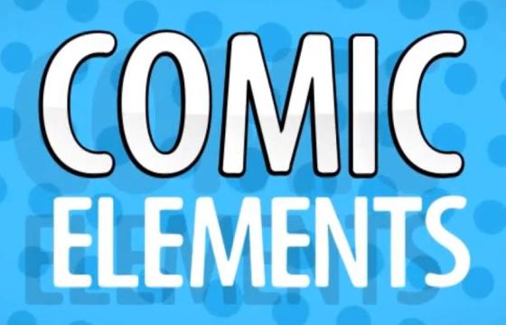 AE模板 – 综艺节目喜剧影视 卡通动画元素 Comic Elements